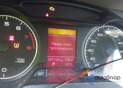 2009 Audi A4 2.0T Premium из США, поврежденный, VIN WAUSF78K99A088816